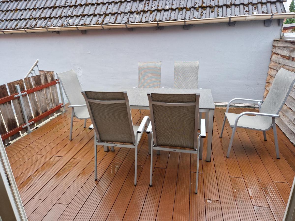 Ferienwohnung Blumenshein Bei Speyer Karlsruhe Familienfreundlich 5 Pers Zeiskam Exteriör bild